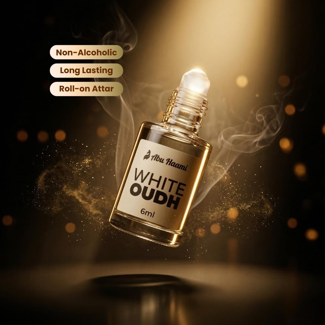 Abu Haami White Oudh Attar 6 ml Roll On