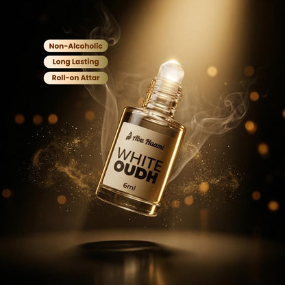 Abu Haami White Oudh Attar 6 ml Roll On