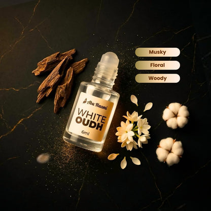 Abu Haami White Oudh Attar 6 ml Roll On
