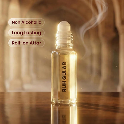 Abu Haami Ruh Gulab Rose Attar 3ml Roll-On