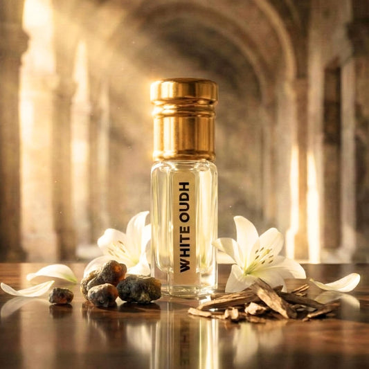 Abu Haami White Oudh Attar Arabic Fragrance 3ml Roll-On