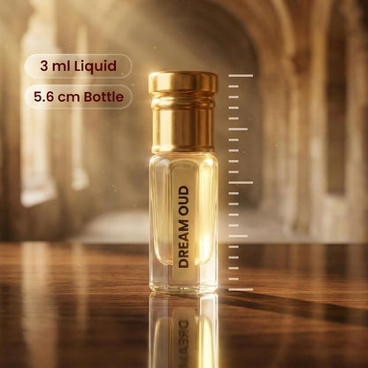 Abu Haami Dream Oud Attar 3ml Roll-On Bold Arabian Fragrance