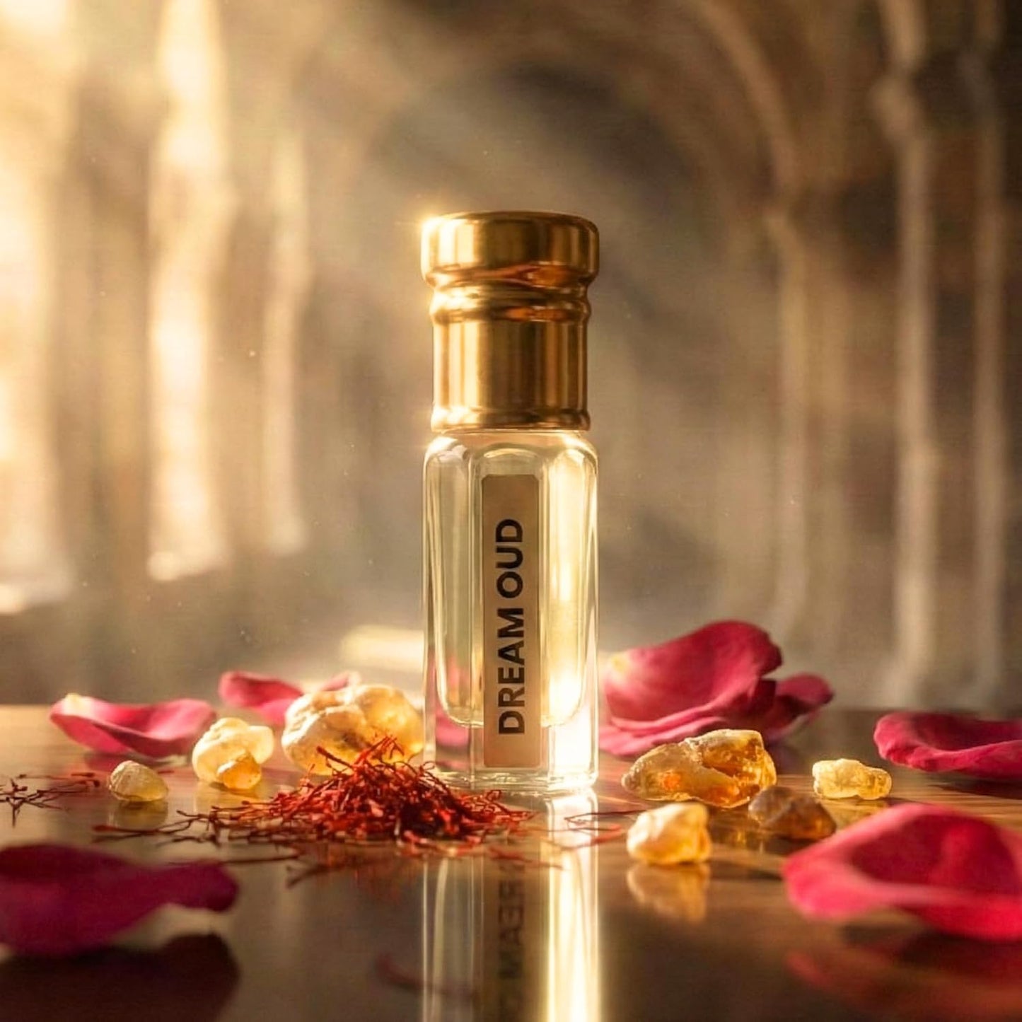 Abu Haami Dream Oud Attar 3ml Roll-On Bold Arabian Fragrance