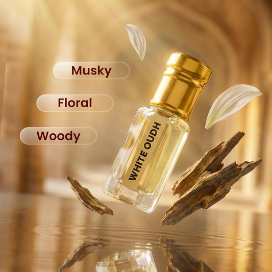 Abu Haami White Oudh Attar Arabic Fragrance 3ml Roll-On