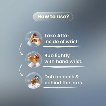 Abu Haami Ruh Gulab Attar (Rose)6ml