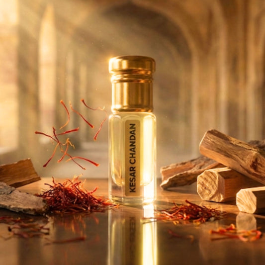 Abu Haami Kesar Chandan (Saffron Sandal) Attar 3ml Roll-On