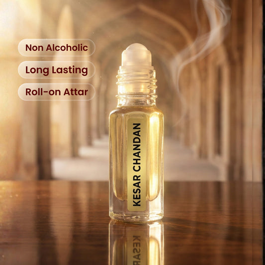Abu Haami Kesar Chandan (Saffron Sandal) Attar 3ml Roll-On