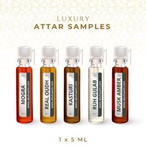Organic attar sample pack of 5