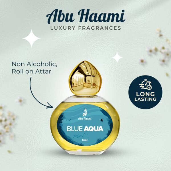 blue aqua attar